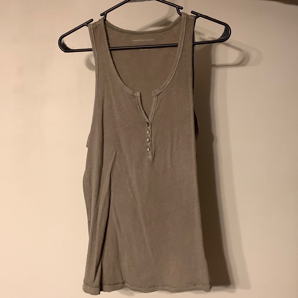 American Eagle Military Green Tank